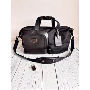 TUMI Alpha Bravo Grissom Travel Carron Satchel Bag